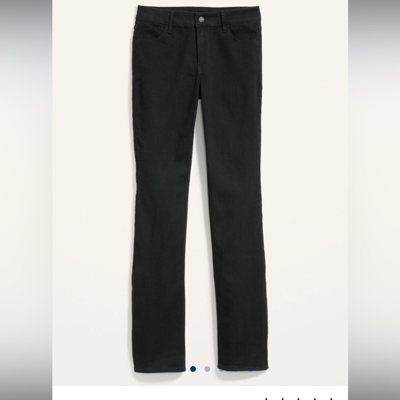 Mid-Rise Wow Boot-Cut Black Jeans for Women | Old Navy - Picture 4 of 5